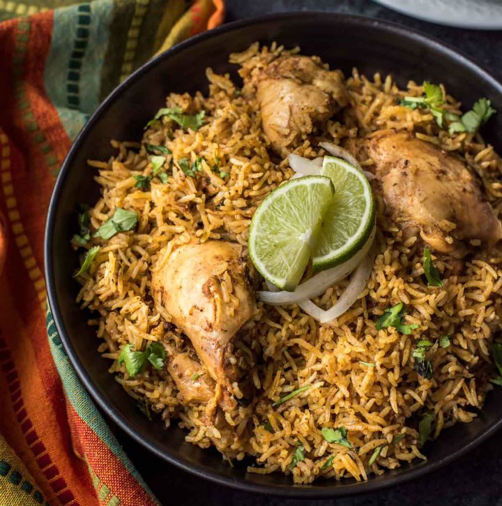 Chicken biryani