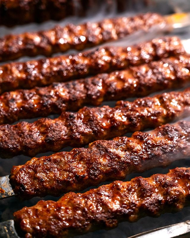 Seekh kebabs