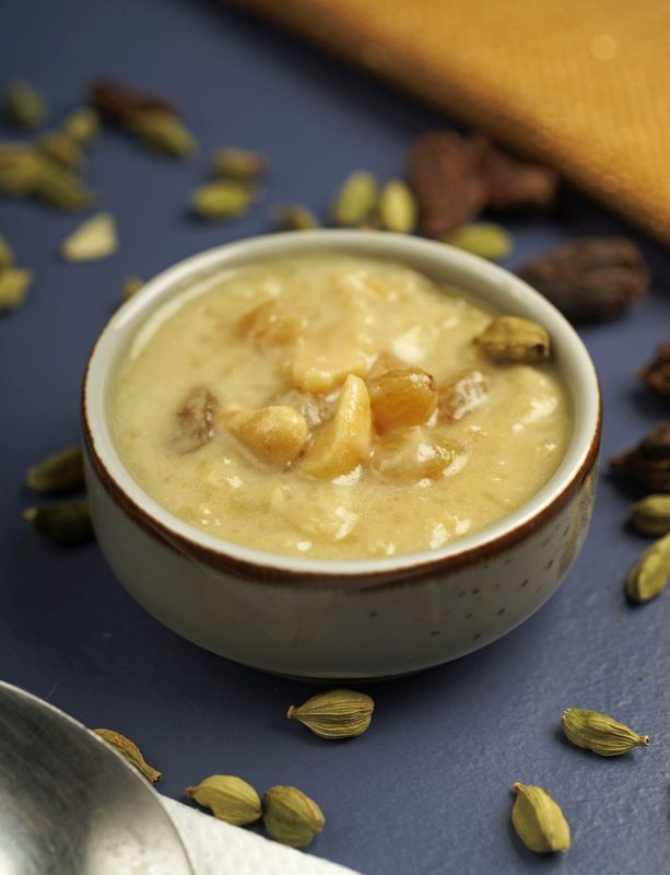 Homemade kheer